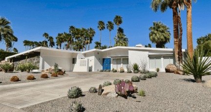 A house that might have an air conditioner that needs to be replaced.