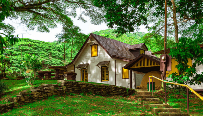 A recently purchased house that needed mortgage insurance.