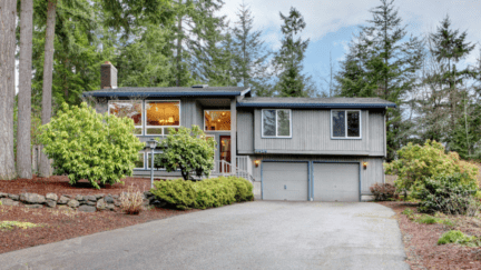 A split-level home that will be harder to sell.