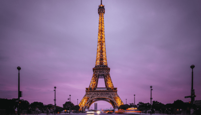 The Eiffel Tower is part of history in modernist architecture.