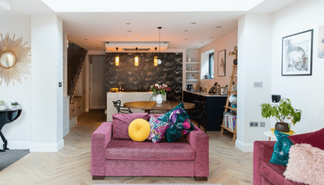 An open floor plan that helped a homeowner determine when they should sell their house.