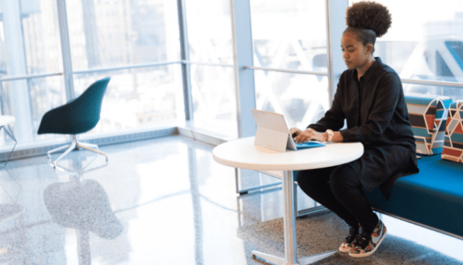 A person researching online whether they should invest in a 401k or save for a house.