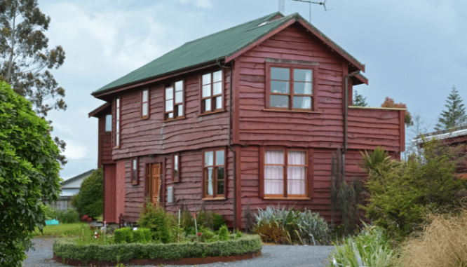 A fixer upper house that is bad for rent to own.