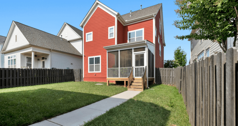 the exterior of a house