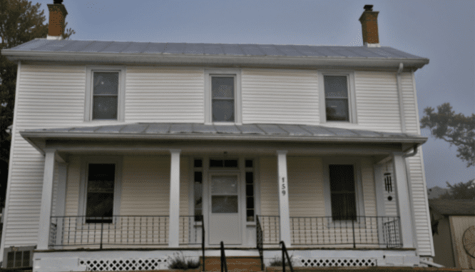 A home that might need an asbestos inspection.