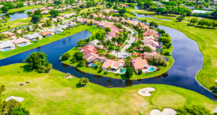 A gated community in Boca Raton, FL where houses can sell fast.