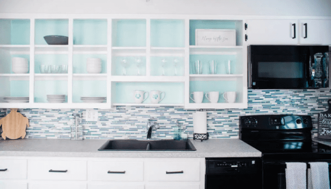 A kitchen that's part of a real estate investment.
