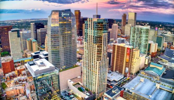 Denver, where you might find Colorado real estate companies.