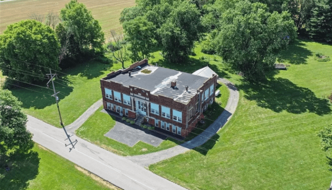 A school that was bought for a residential home.