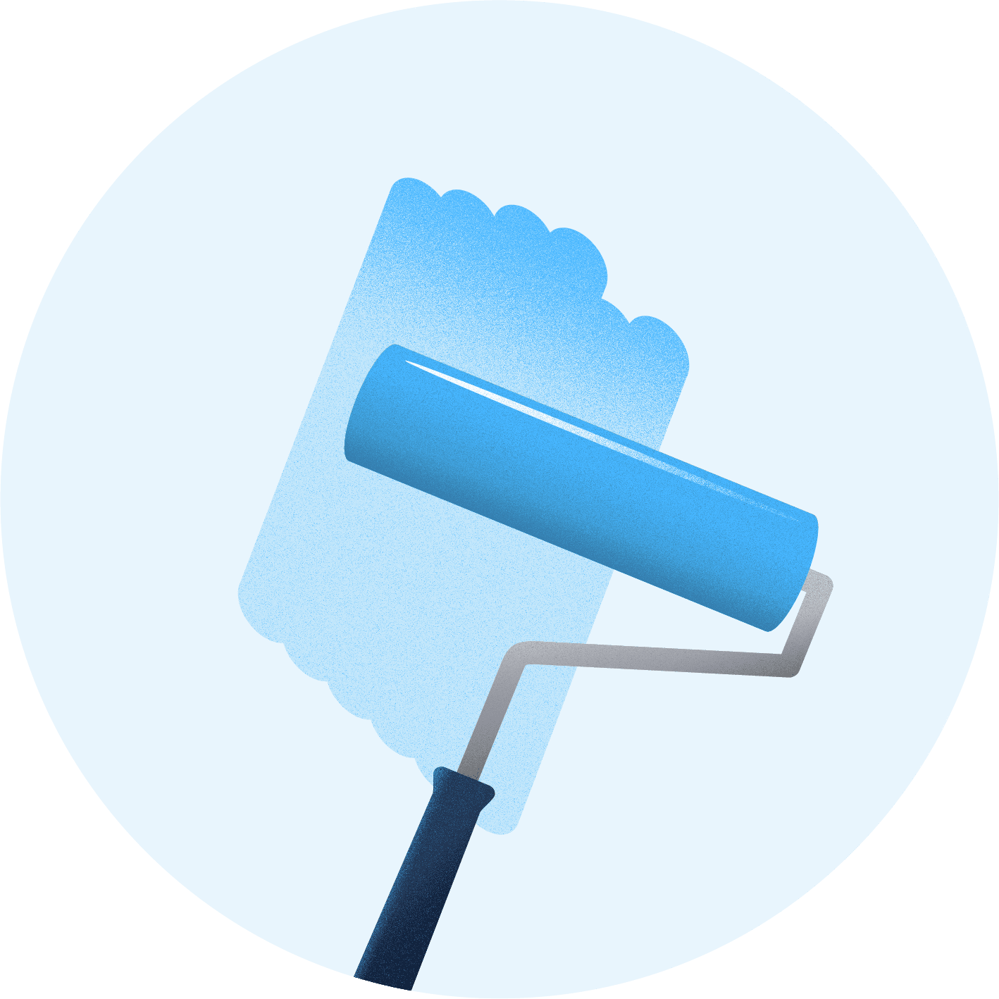 an image of a paint brush that represents step 2