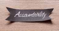 Accountability sign