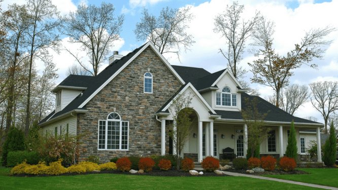 A house that will be affected if there is a housing market crash in 2023.