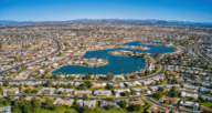 An aerial view of one of the best retirement communities in Arizona.