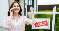 A real estate agent that sold a house to grow her business.