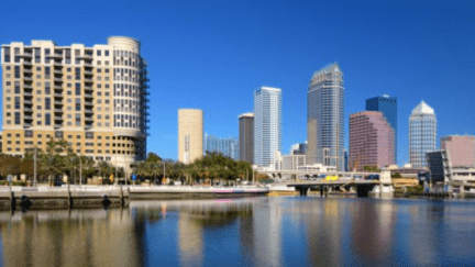 A view of Tampa Bay, FL where you can sell your home to a We Buy Houses company.