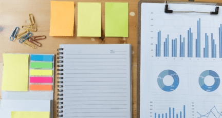 A desk used to share 3 game-changing strategies.