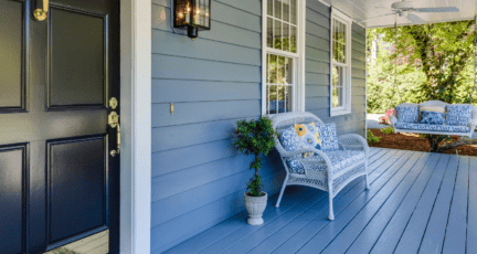 how to sell a house image of a front porch