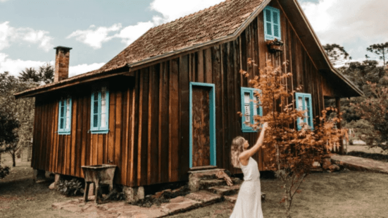 A house bought with a 203k loan.