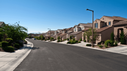 An image of houses in Las Vegas, that represents We Buy Houses for Cash