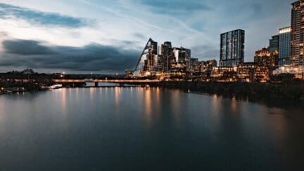 A bridge over the water in San Antonio Texas