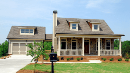 A home located in Lexington where homeowners have the option to sell their home to a we buy houses company