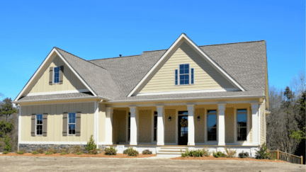 An image capturing a property that has appreciated in value.
