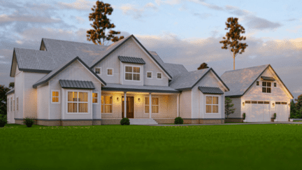 An image of a house that can't qualify for or afford a traditional home equity loan but can partner with a home equity sharing company.