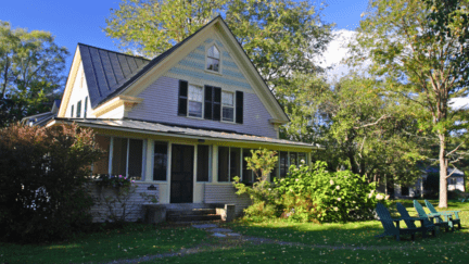 A house that has tax deductions for the homeowner