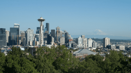 A view of Seattle in Washington state.