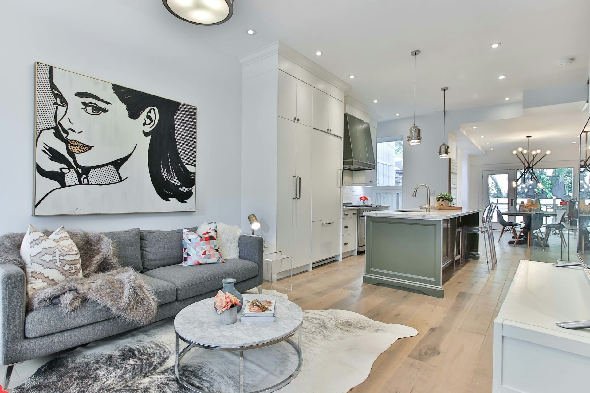 An interior photo of a house in Covington