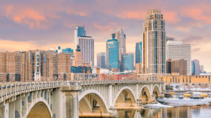 A view in Minnesota where there are taxes on selling a house