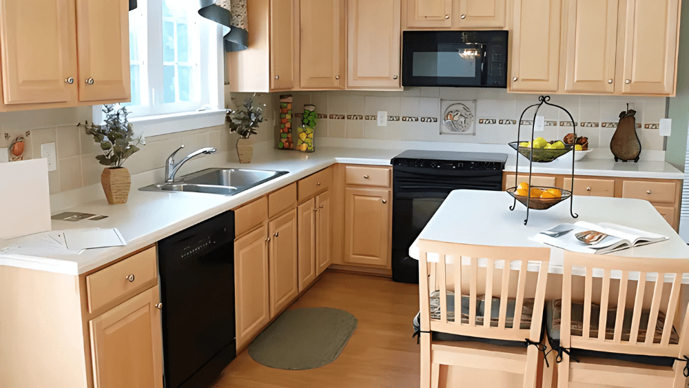 staged kitchen to help sell a house fast in Largo, FL