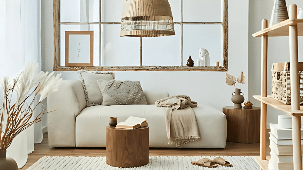 staged living room to help sell a house fast in Richland Hills