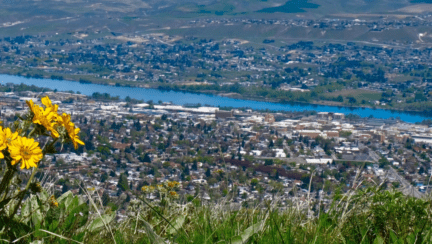 A view of Wenatchee where homeowners can sell their houses to cash home buyers