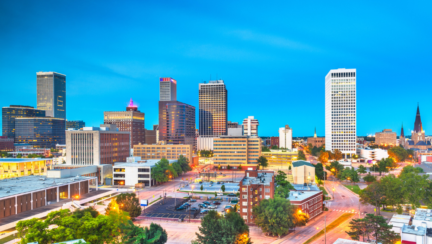 A view of Tulsa, where homeowners can sell a house as is