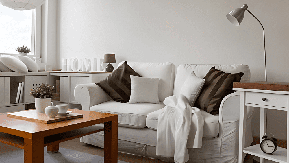 staged living room to help sell a house fast in Yakima