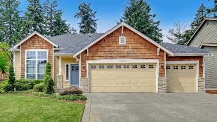 A house for sale representing the days on market in real estate