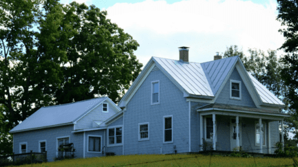 A distressed house facing foreclosure.