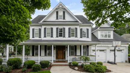 An image of a house representing how the new NAR policy gives sellers more control over when, where, and how their listing is shared.