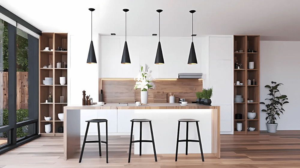 staged kitchen to help sell a house fast in cocoa beach