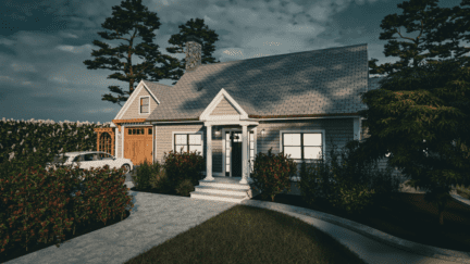 A house that an owner may list using flat fee MLS services in El Paso