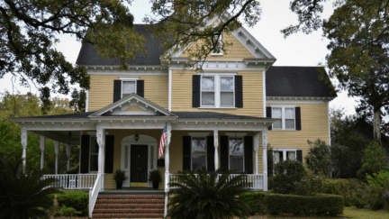 An image of a house listed by the owner using the 'For Sale By Owner' (FSBO) method.