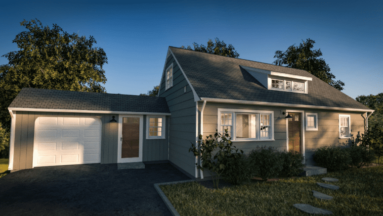 An image showing an investment home