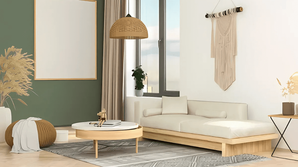 staged living room to help sell a house fast in Safety Harbor