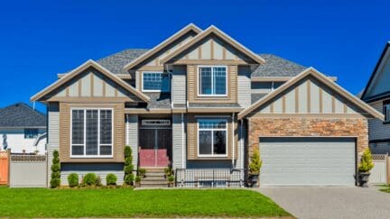 A house in Skokie with transfer tax when sold