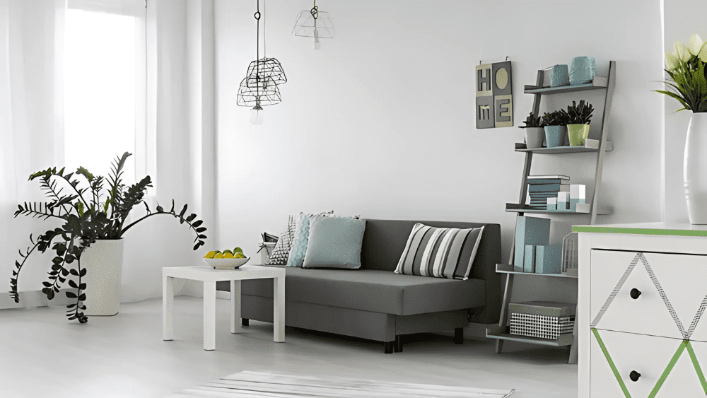 staged living room to help sell a house fast in Shreveport