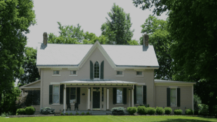 A house that needs the services of estate sale companies in Cleveland