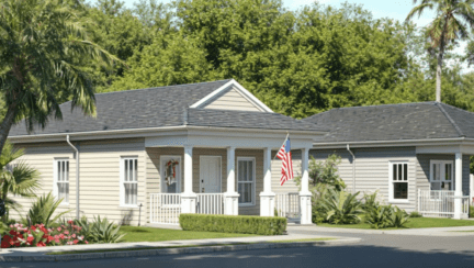 A house that needs the services of an estate sale company in Naples