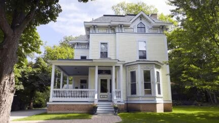 A house that needs the services of estate sale companies in Oregon