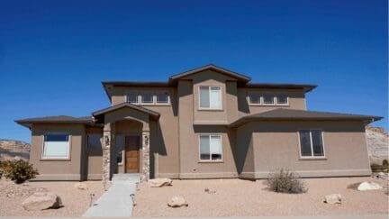 A house in Colorado Springs, where homeowners can choose to sell their house for cash